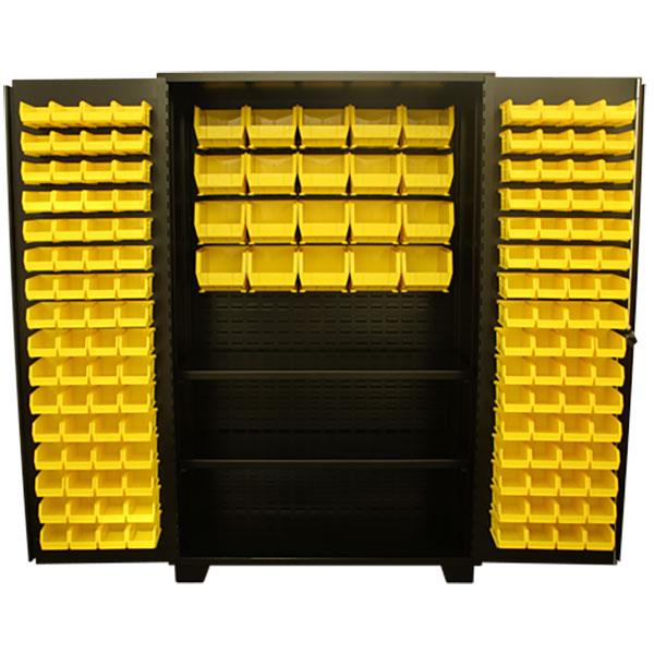 Jamco Bin & Shelf Cabinets, Louvered Doors