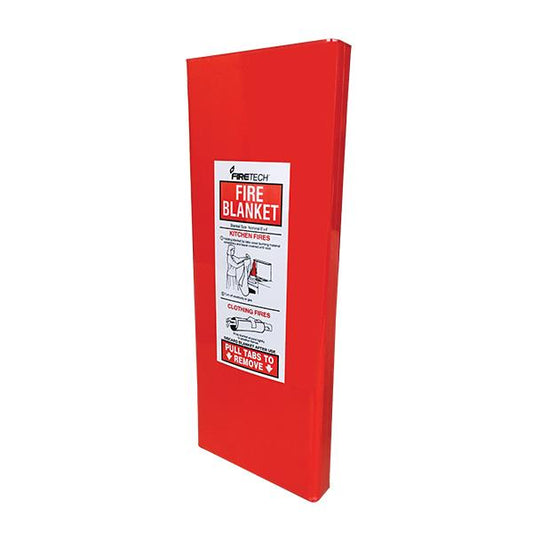 Fiberglass Fire Blanket with Case