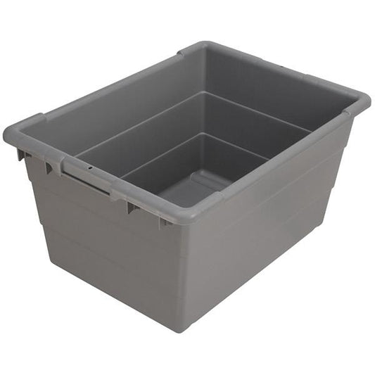 Akro-Mils Akro-Tub Cross-Stack Container, 23 3/4"L x 12"H x 17 1/4"W, Gray