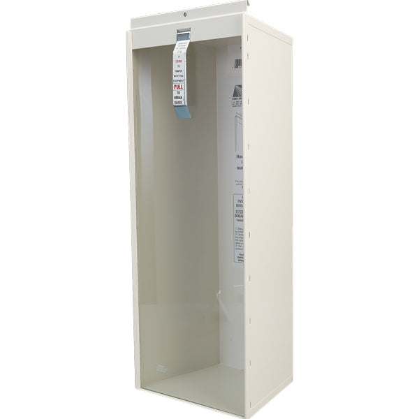 Kidde Fire Extinguisher Surface Mounted Steel Cabinet, 10 lb, 6"L x 23"H x 7 1/2"D, 1/Each