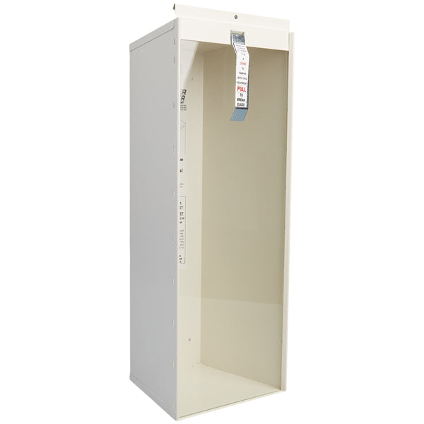 Kidde Fire Extinguisher Surface Mounted Steel Cabinet, 10 lb, 6"L x 23"H x 7 1/2"D