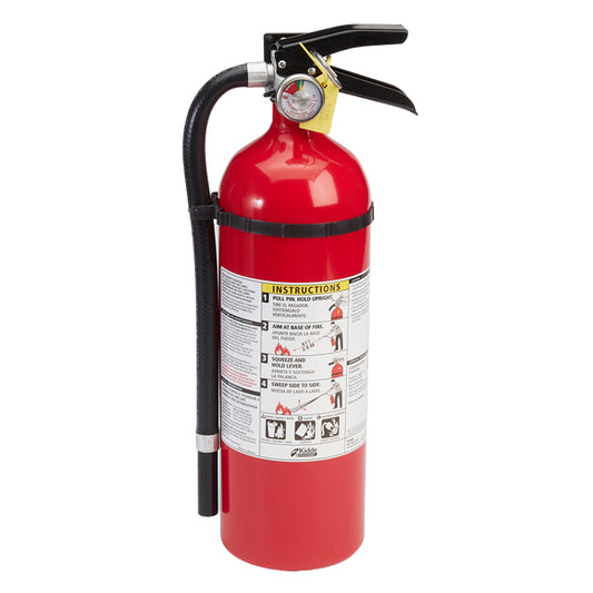 Kidde 5 lb ABC Service Lite Fire Extinguisher w/ Wall Hook, 1/Each