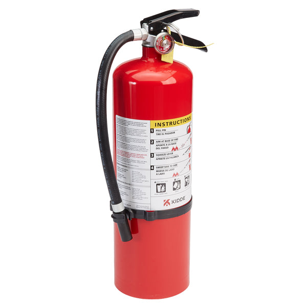 Kidde Pro Line 10 lb ABC Fire Extinguisher with Wall Hook 21032149K