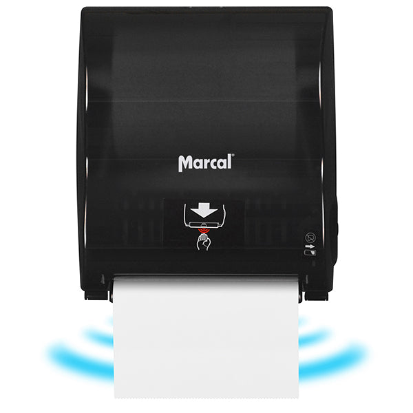 VonDrehle Hands-Free Electronic Dispenser (For 810BV Towels), Smoke, 1/Each