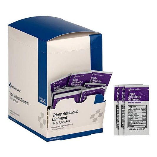 Triple Antibiotic Ointment Packets, 0.5g, 144/Box