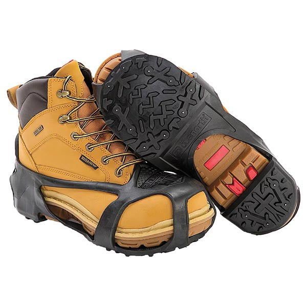 SureWerx™ Due North® Heavy Duty Traction Aids, Large (Men's 8–14, Women's 10+), Black, 1/Pair