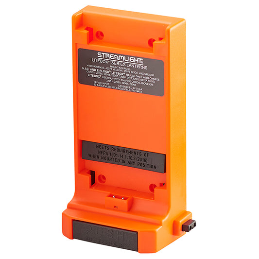 Streamlight® E-Spot® Litebox® Standard System Mounting Rack, Orange, 1/Each