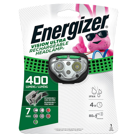 Energizer® Vision Ultra HD Rechargeable Headlight