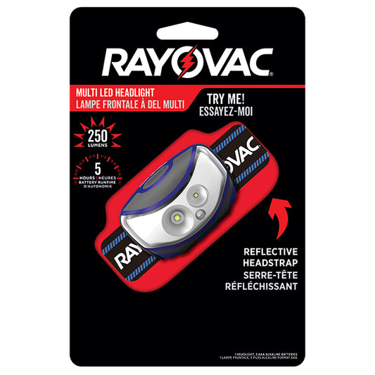 Rayovac® Sportsman® Outdoorsman Headlight, Blue, 1/Each