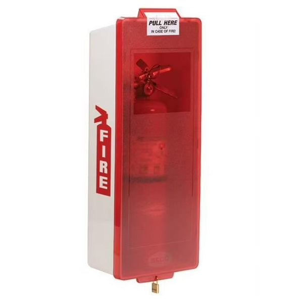 Mark I Jr. Cabinet, White Tub/Red Cover (Indoor), 1/Each