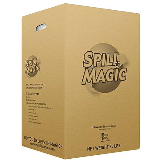 Spill Magic™ Absorbent Powder w/ Box w/ Scoop, 25 lb, 1/Each
