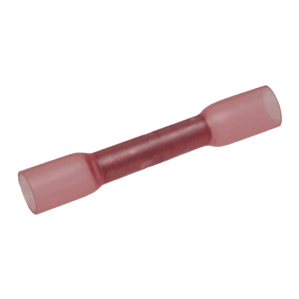 ACT Heat Shrink Butt Connectors, Red, 25/Pkg (AL-B4A-HS-Q)