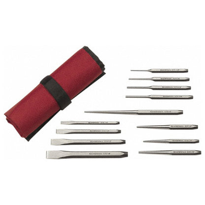 GearWrench® 12-Piece Punch & Chisel Set, 1/Each