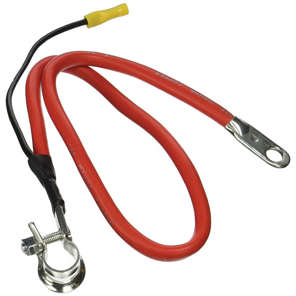 Southwire® Top Post Battery Cable w/ Lead Wire, 4 ga, 32", Red, 1/Each