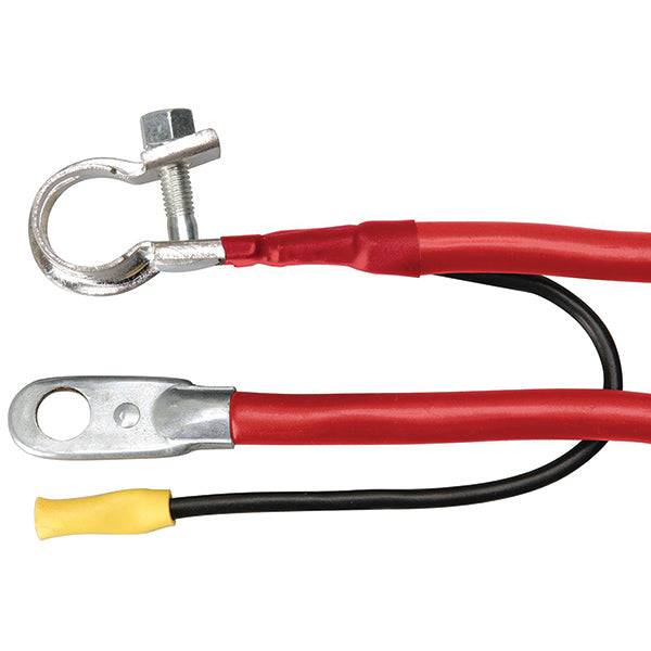 Southwire® Top Post Battery Cable w/ Lead Wire, 4 ga, 48", Red, 1/Each