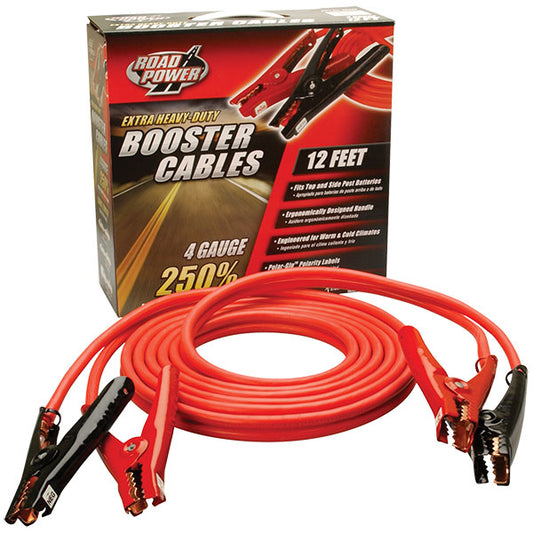 Southwire® Extra Heavy Duty Booster Cable, 400 A, 12', Red, 1/Each