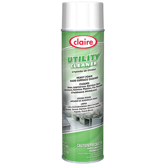 Claire® Gleme Utility Cleaner, 19 oz Aerosol, 12/Case