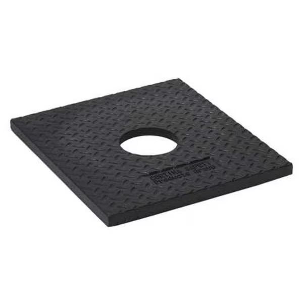 Cortina EZ-Grab Delineator Square Base, 10 lb, 15 1/2"L x 17 3/4"W x 1 1/2"H, Black, 1/Each