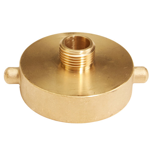 Female x Male Brass Reducer, 2 1/2" NST x 3/4" GHT, 1/Each