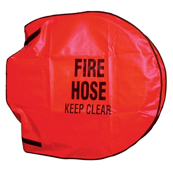 Hose Reel Cover, 26"L x 25"H x 5"W, Red, 1/Each