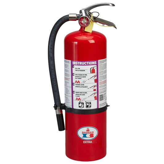 Badger™ Extra 10 lb Purple K Fire Extinguisher w/ Wall Hook