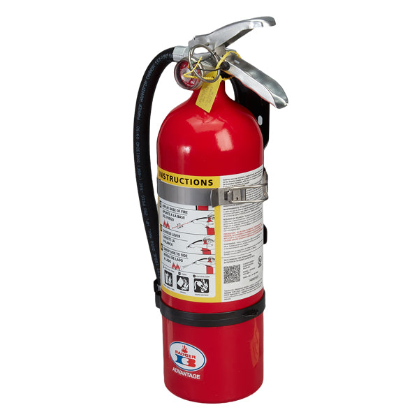Badger Advantage 5 lb ABC Fire Extinguisher with Vehicle Bracket
