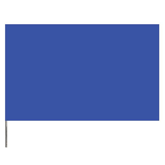 Presco PresGlo Marking Flags, 21", Blue Glo, 100/Case