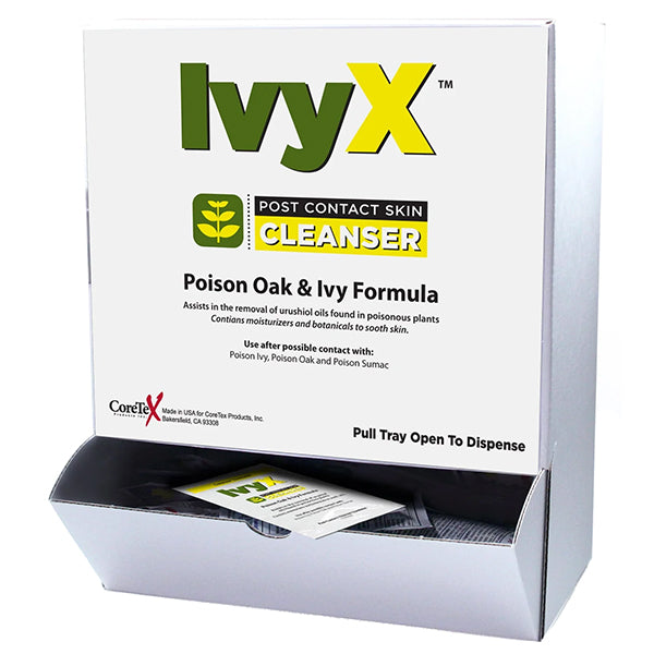 IvyX Post-Contact Cleanser Packets, 25/Box