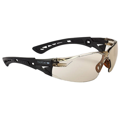 Bolle Safety Rush+ BSSI Safety Glasses, Copper Lens, Small Version, 1/Each