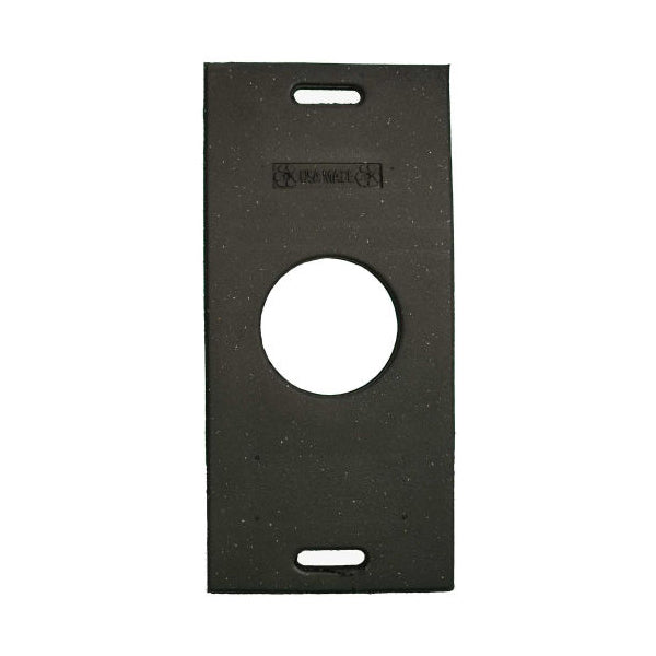 Cortina Rectangular Rubber Base, 30 lb (For Guradian Rooftop Cone), Black