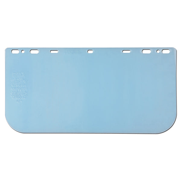 MCR Safety® Universal PETG Face Shield, 8" x 16" x 0.042", Clear, 1/Each