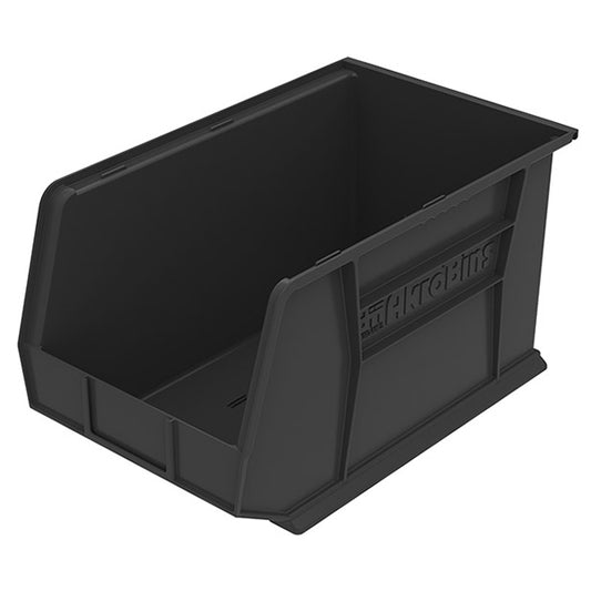 Akro-Mils® AkroBins® Standard Storage Bin, 18"L x 10"H x 11"W, Black, 1/Each