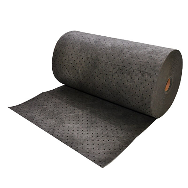FyterTech Spilfyter Universal Single-Ply Sorbent Rolls, Heavy Weight, 32" x 150', Gray