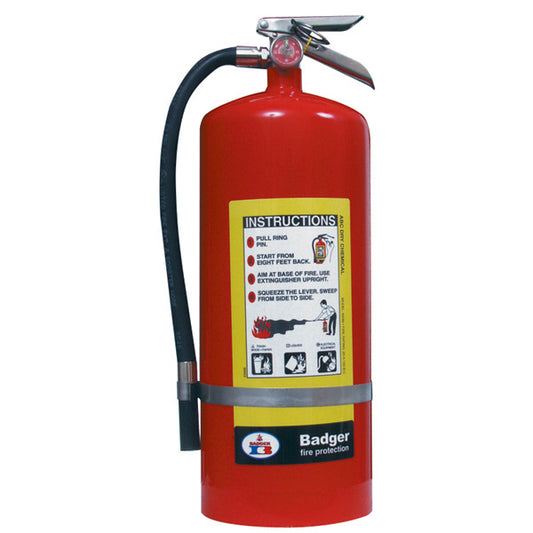 Badger Extra 20 lb ABC Fire Extinguisher with Wall Hook