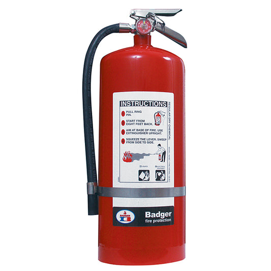Badger Extra 20 lb BC Fire Extinguisher with Wall Hook