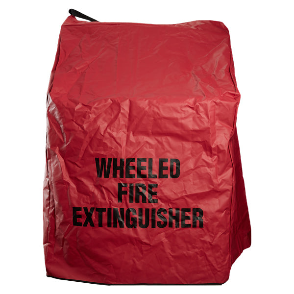 Heavy-Duty Wheeled Unit Cover, 53"H x 42"W x 30"D, Red