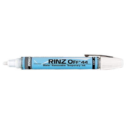 Rinz Off 44 Broad Tip Temporary Markers, White