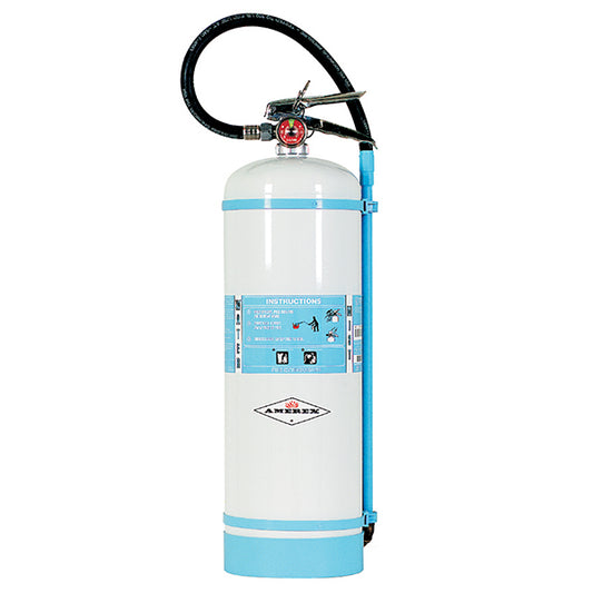 Amerex 2.5 gallon Non-Magnetic Water Mist Fire Extinguisher with Brass Valve and Wall Hook