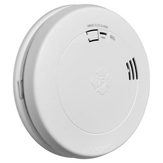 BRK Battery-Operated Combination CO/Ionization and Photoelectric Smoke Alarms