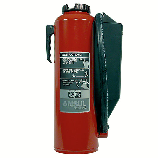 Ansul Red Line 20 lb BC Fire Extinguisher with Wall Hook