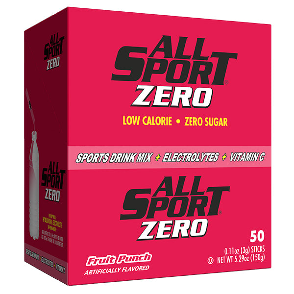 All Sport® Zero Powder Sticks, Fruit Punch, 50/Case