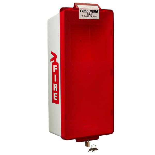 Mark II Jr. Cabinet, White Tub/Red Cover (Indoor)
