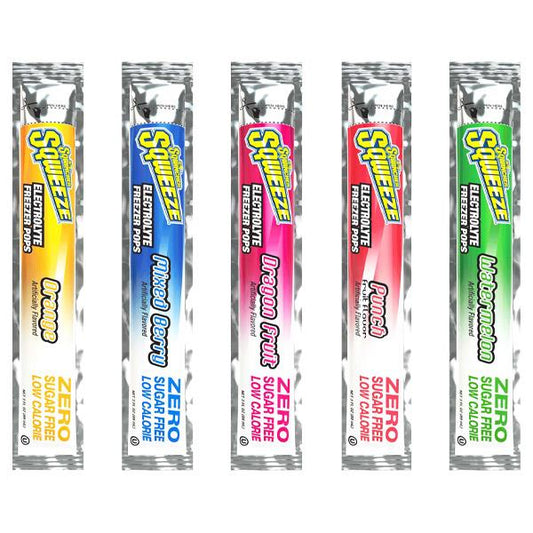 Sqwincher® Zero Sqweeze® Pops, Assorted Flavors, 150/Case
