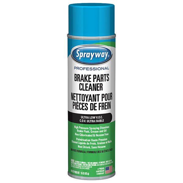 Sprayway Brake Parts Cleaner with Ultra-Low VOC