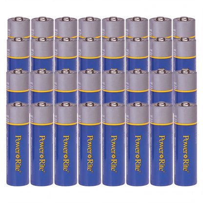 Power Rite® AA Alkaline Batteries, 32/Pkg