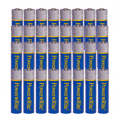 Power Rite® AAA Alkaline Batteries, 32/Pkg