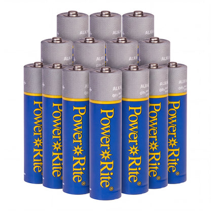 Power Rite® AAA Alkaline Batteries, 12/Pkg