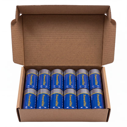 Power Rite® C Alkaline Batteries, 12/Pkg