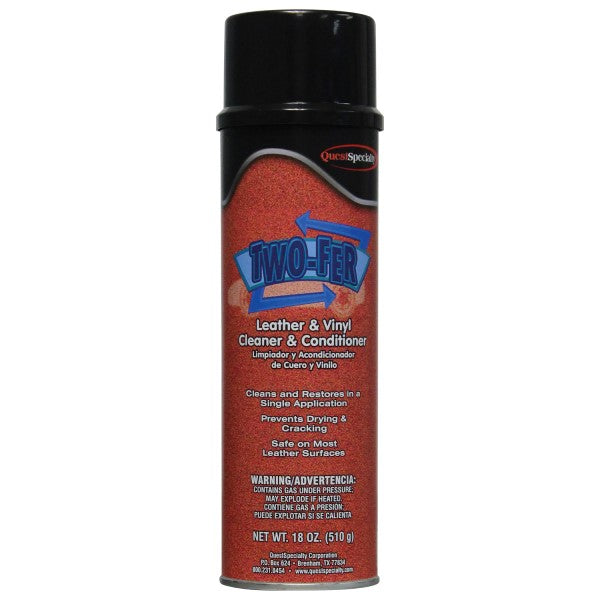 QuestSpecialty TWO-FER Leather & Vinyl Cleaner & Conditioner
