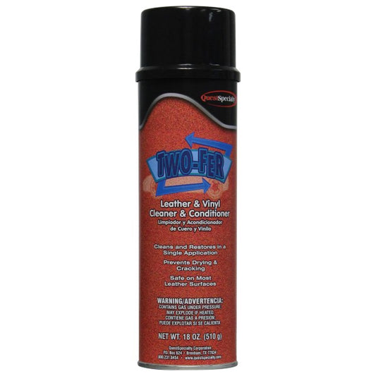 QuestSpecialty TWO-FER Leather & Vinyl Cleaner & Conditioner